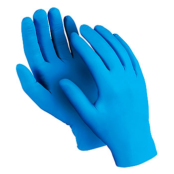 Перчатки нитриловые неопудренные (упаковка из 100 шт.)