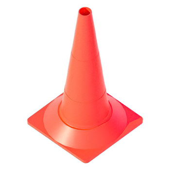 Конус дорожный 320 мм без полос